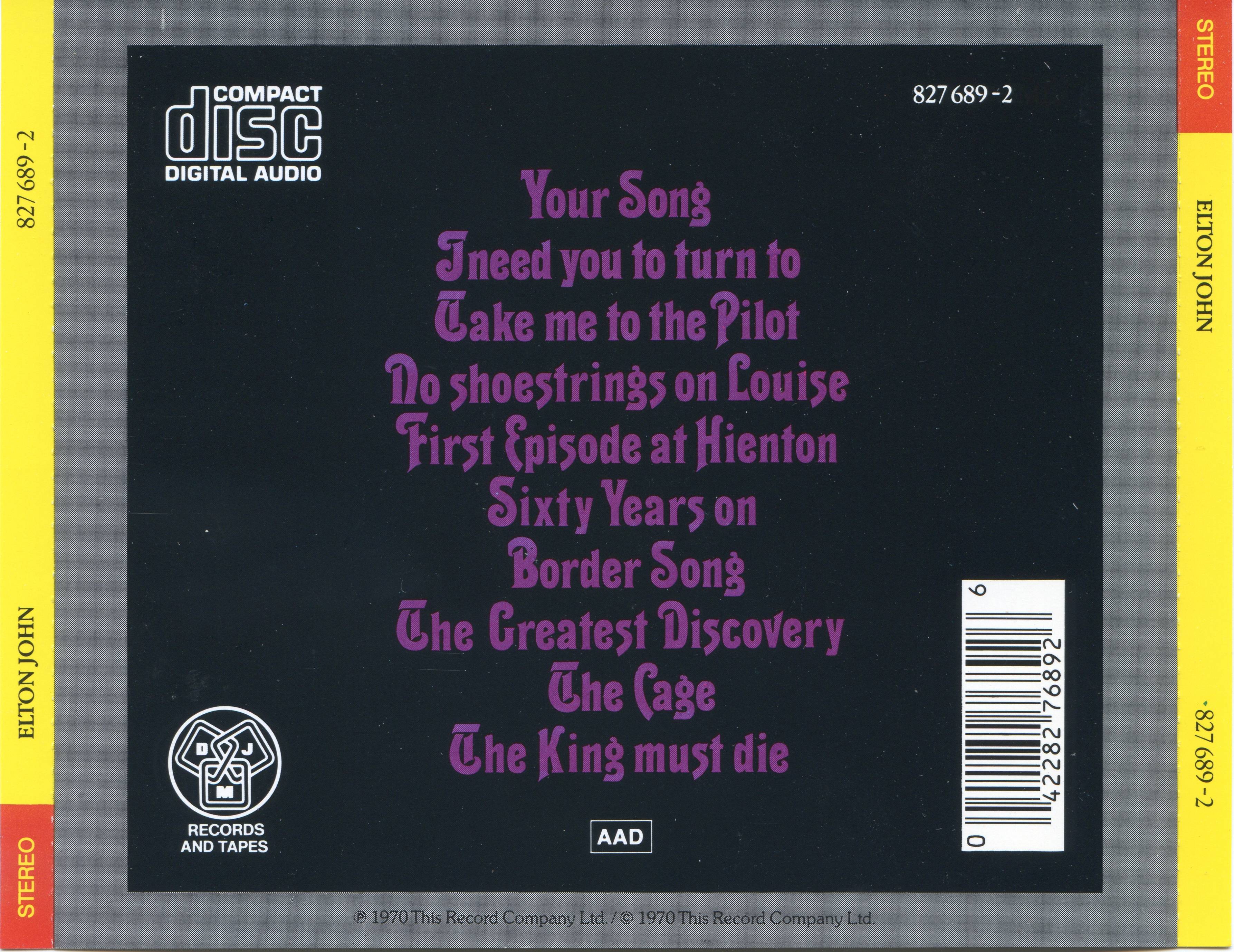 Elton John Elton John [ak d]